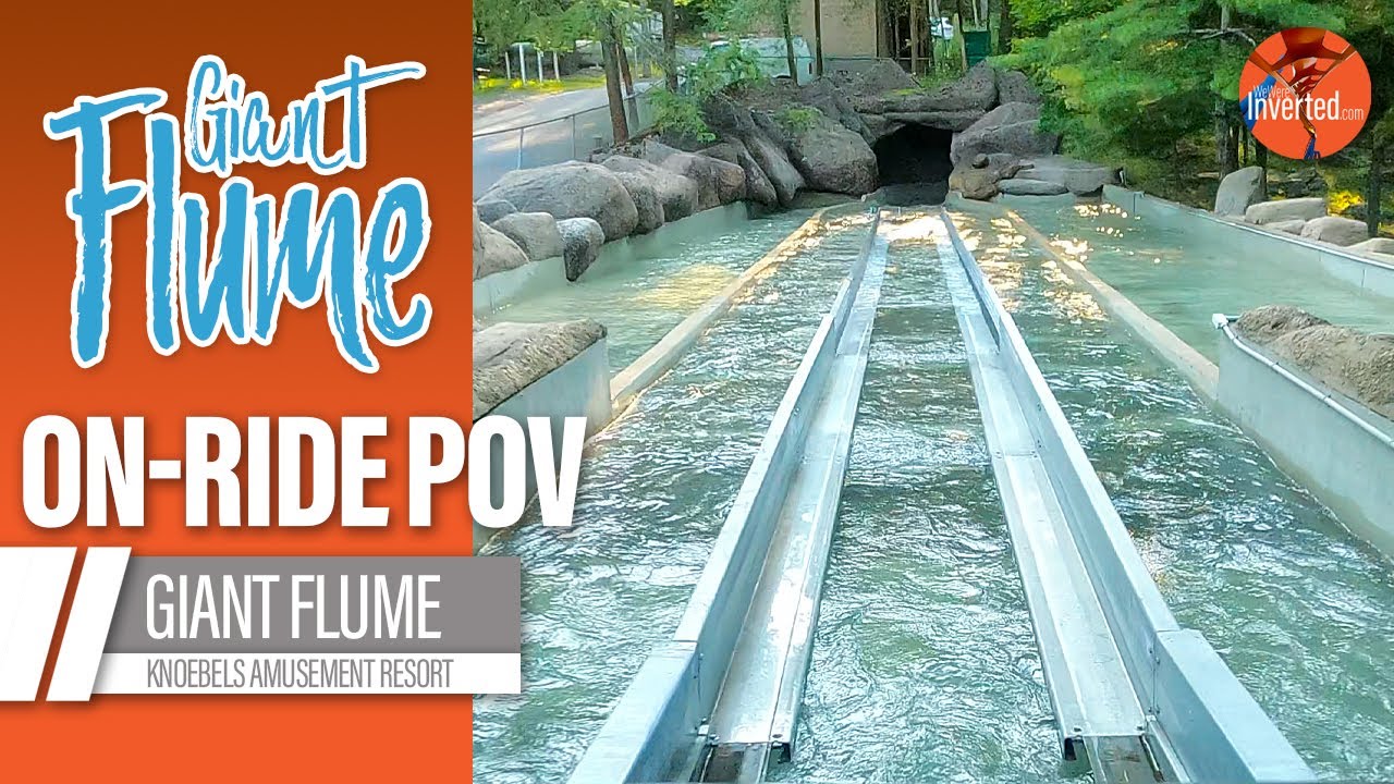 Giant Flume On-Ride POV | Knoebels