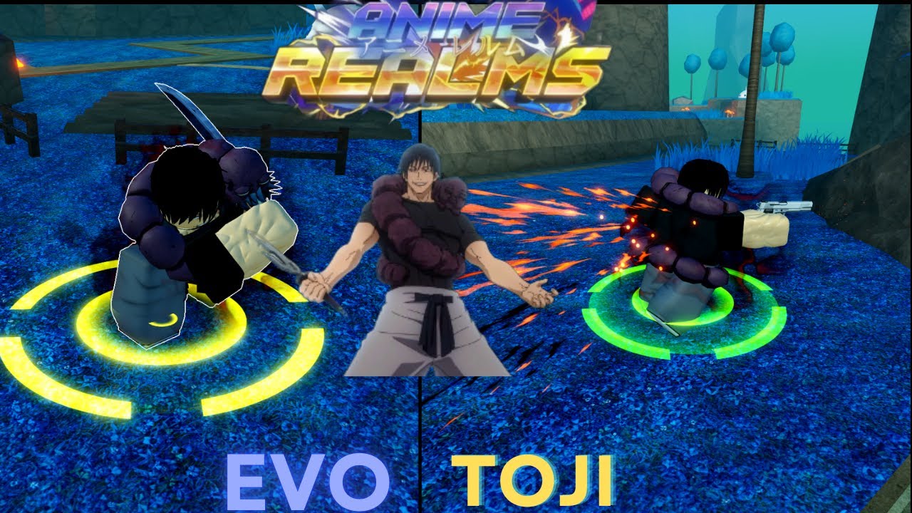 NEW TOJI EVO SHOWCASE ANIME REALMS