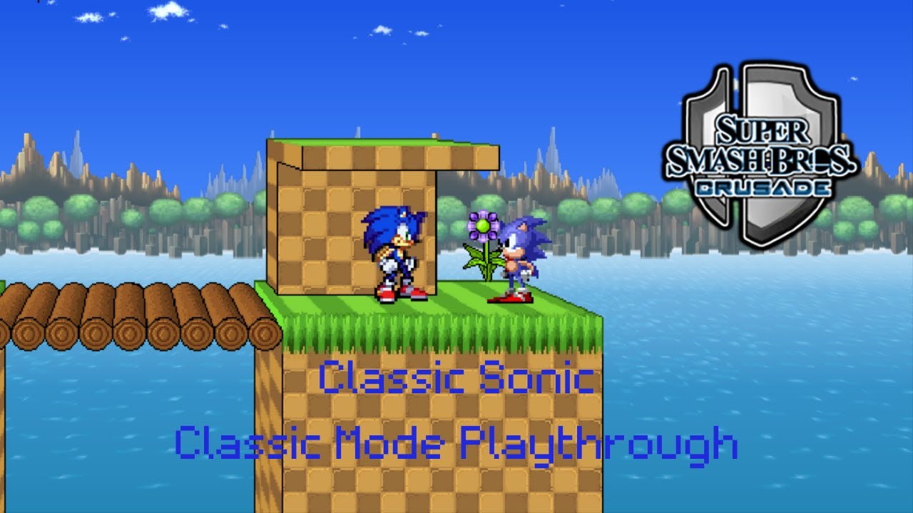 Super Smash Bros. Crusade - Classic Sonic Classic Mode Playthrough