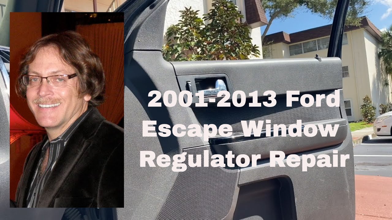 2001-2013 Ford Escape, Mercury Mariner Window Regulator Replacement & Repair Right Front