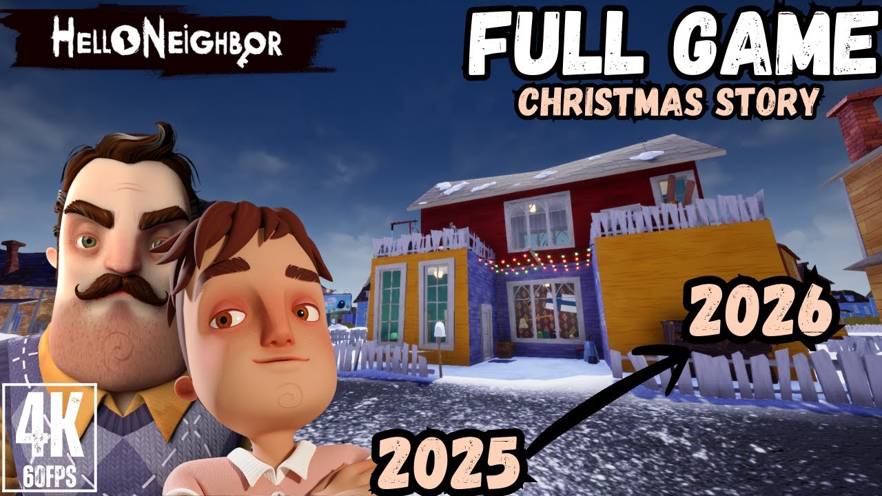 Hello Neighbor MOD: Christmas Story -  Full Game Walkthrough