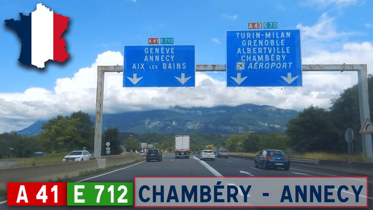 France (F): A41 Chambéry - Annecy w/ @enr.autosel