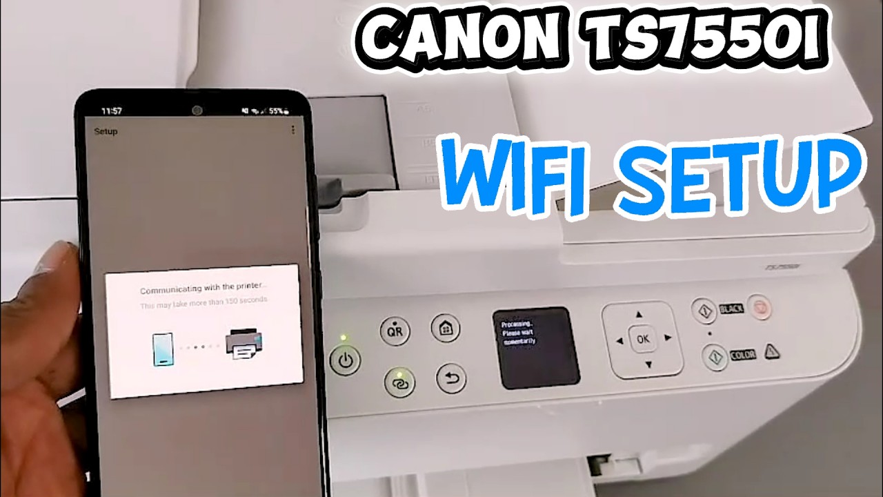Настройка Wi-Fi для Canon Pixma TS7550i: как подключиться к беспроводной сети и печатать (простое...