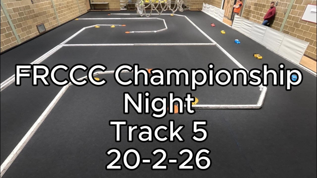 Frome Radio Control Car Club (FRCCC), Championship Night 20-02-2026