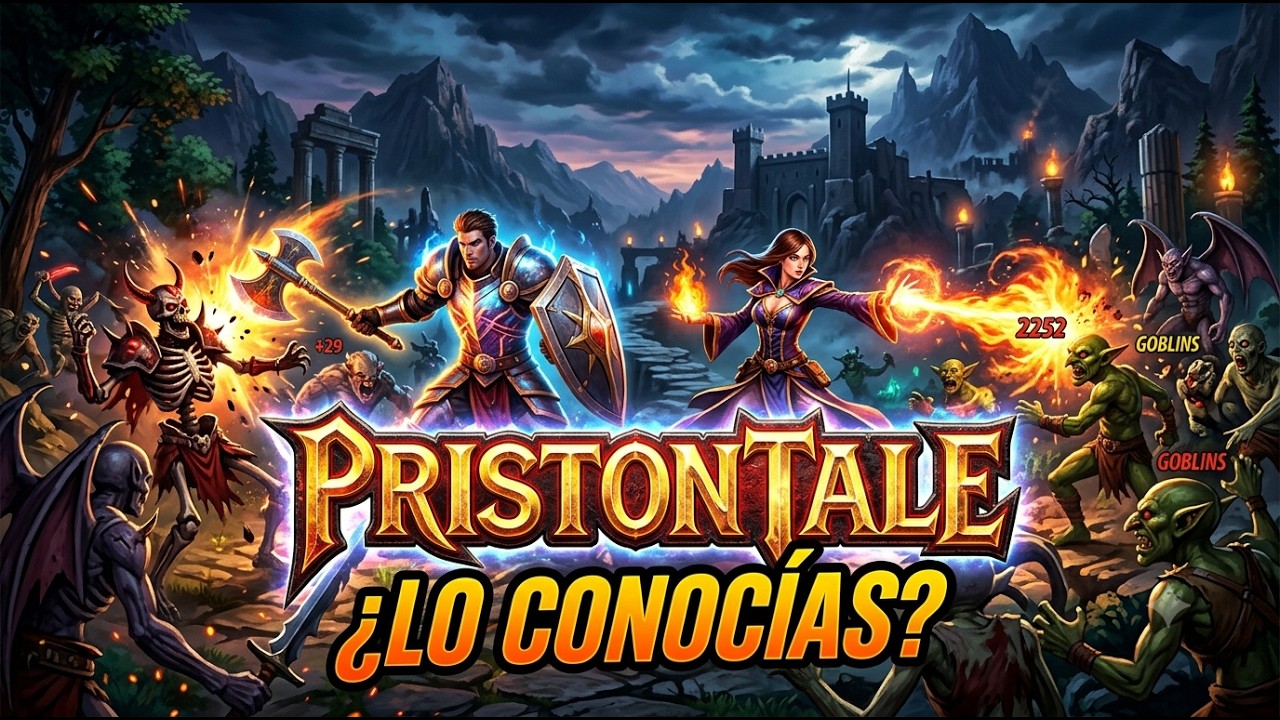 😱 Priston Tale en 2026... &iquest;Un MMORPG Cl&aacute;sico  DIF&Iacute;CIL?