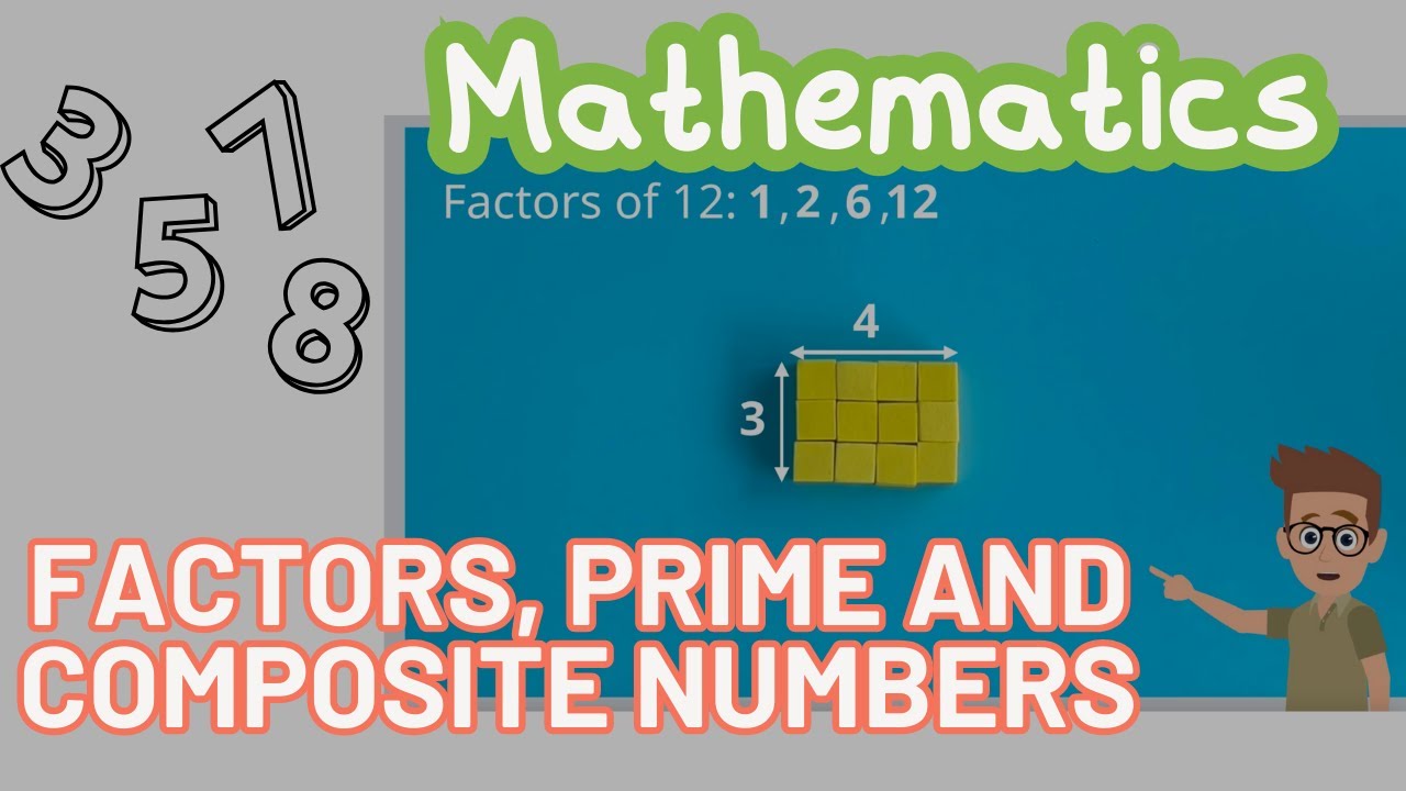 Factors, Prime and Composite Numbers