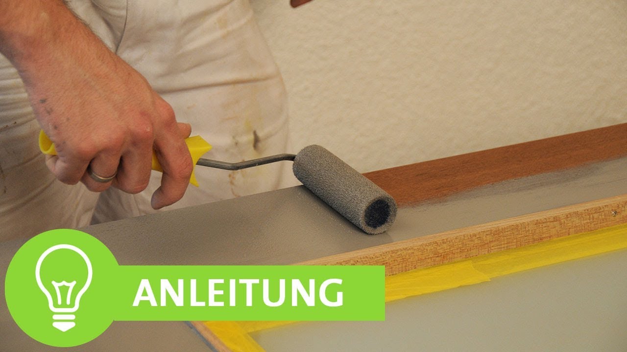 T&uuml;r streichen ohne Streifen: Anleitung f&uuml;r einfaches Lackieren von T&uuml;ren und Zargen