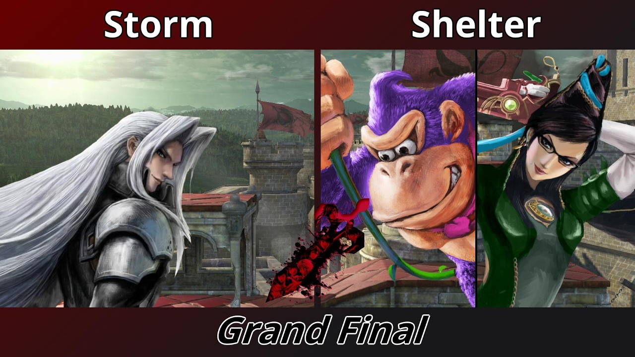 Castle Siege 111 - Grand Final - Storm (Sephiroth) vs Shelter (Donkey Kong, Bayonetta)