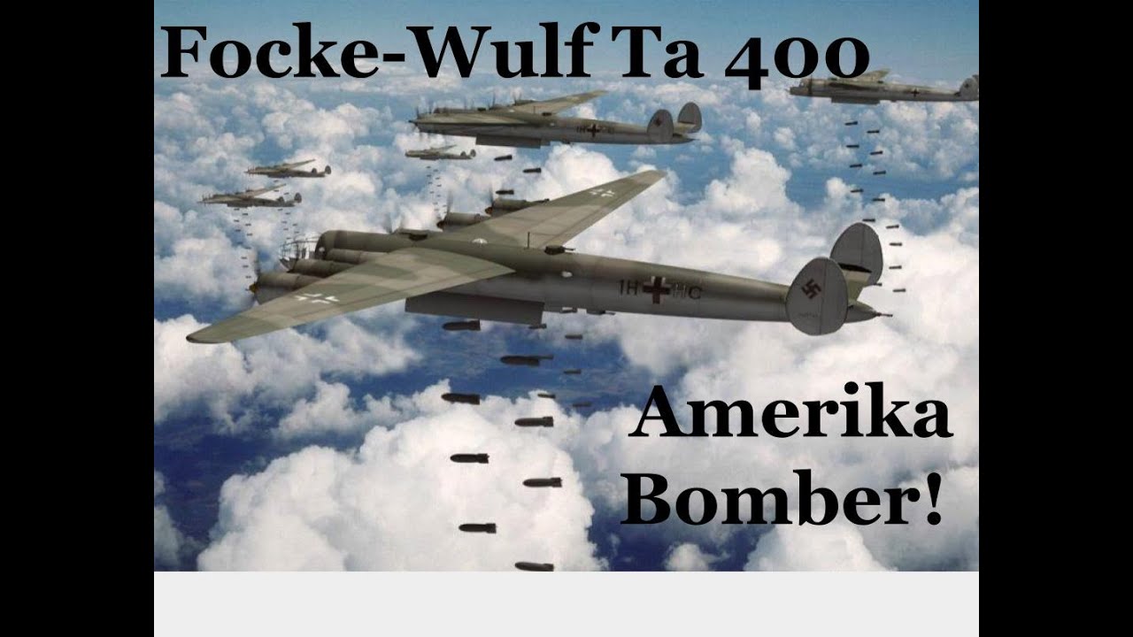 Amerika Bomber Focke-Wulf Ta 400
