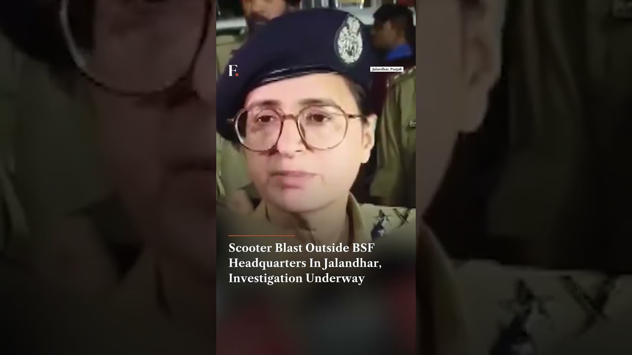 Scooter Blast Outside BSF Headquarters In Jalandhar, Investigation Underway