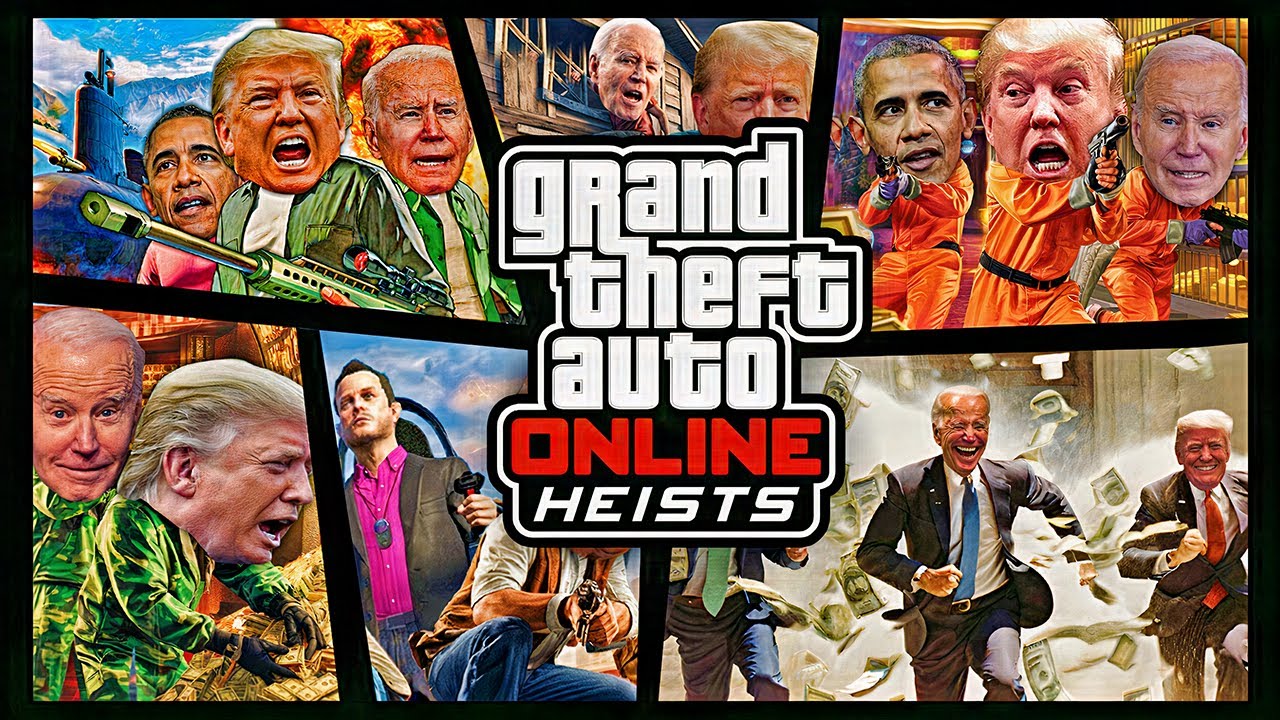 US Presidents DOMINATE the Entire GTA 5 Heist Series 😱