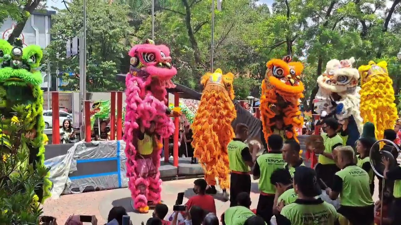 Barongsai Di Solo Grand Mall // Terbaru 2023