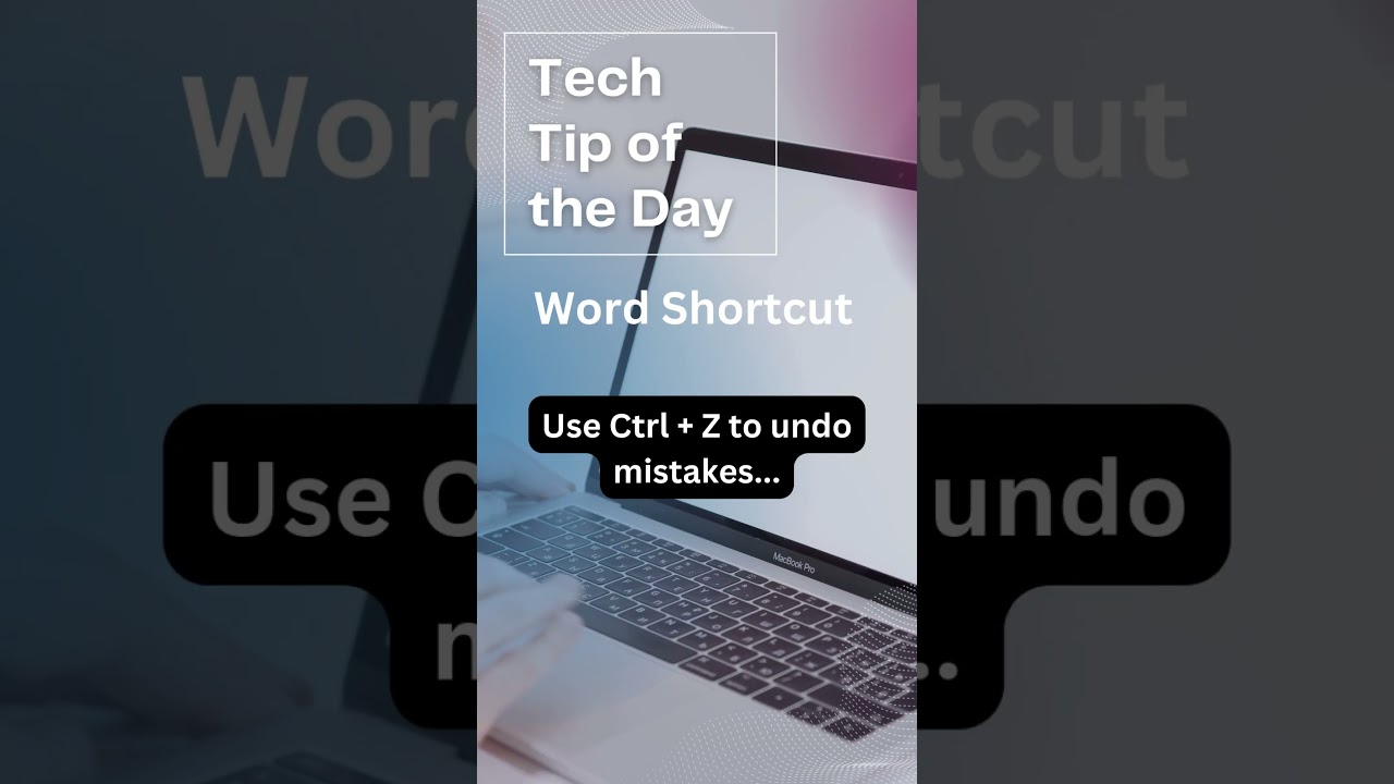 Tech Tip: Word Shortcut Tip #microsoftword #wordtipsandtricks #wordtips #editing