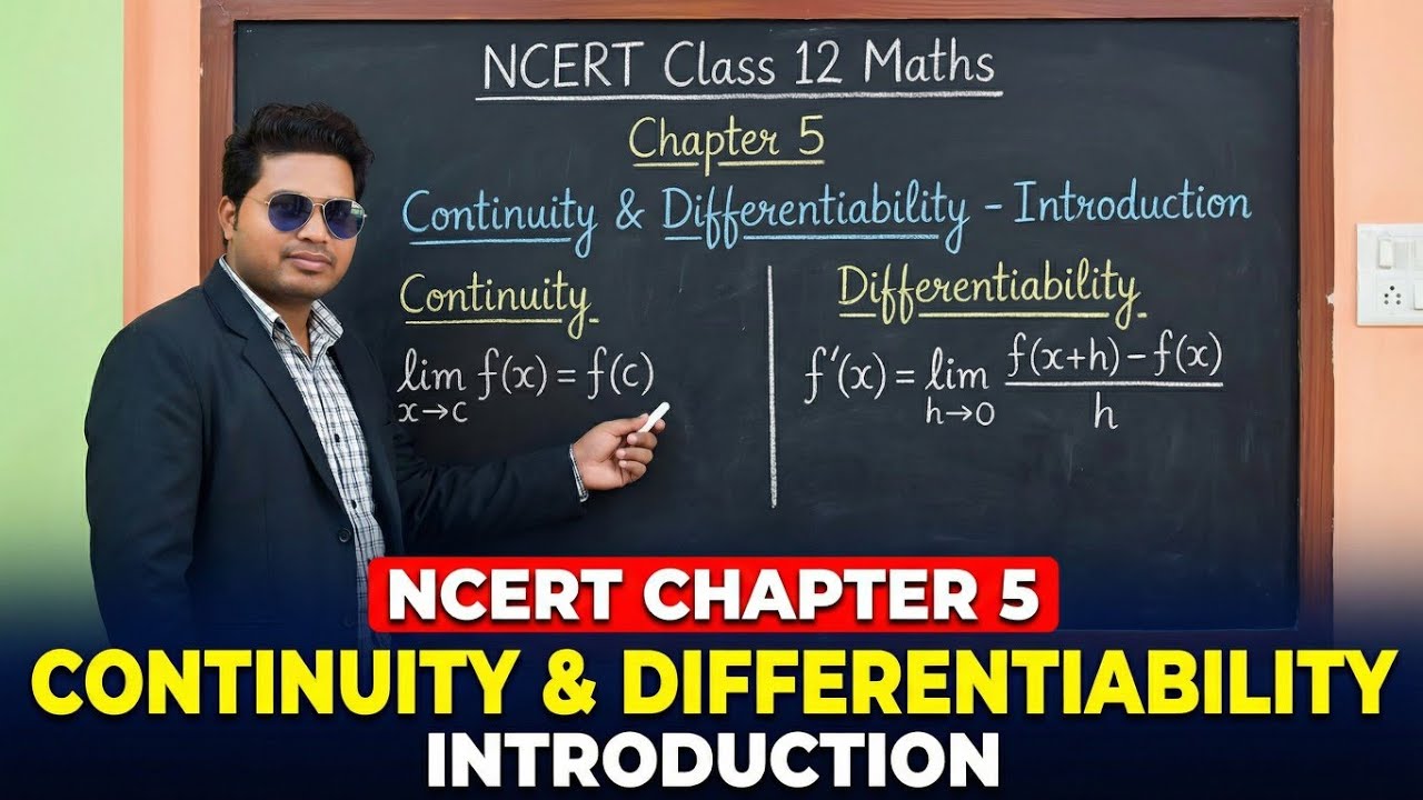 Class 12 Maths Chapter 5 | Continuity and Differentiability | Introduction | NCERTSolutions#jacboard