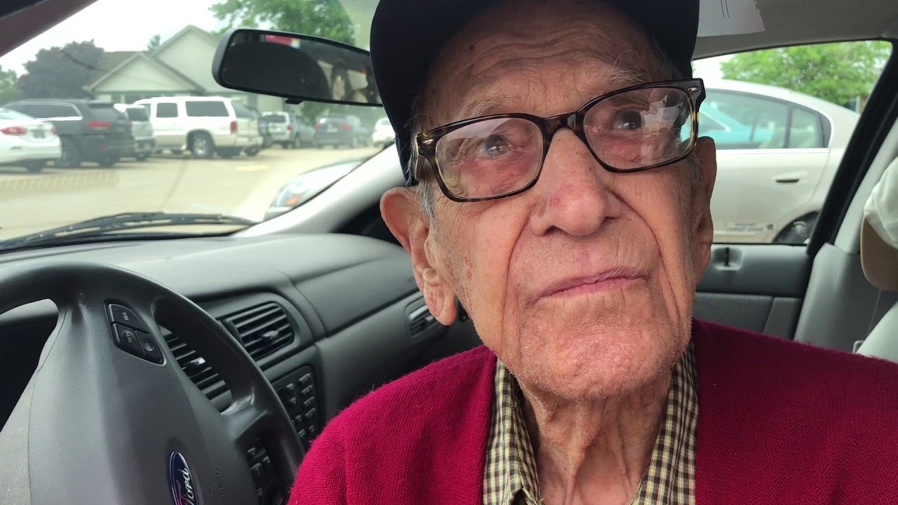 104 year-old Elyria man gives the keys to long life then drives away