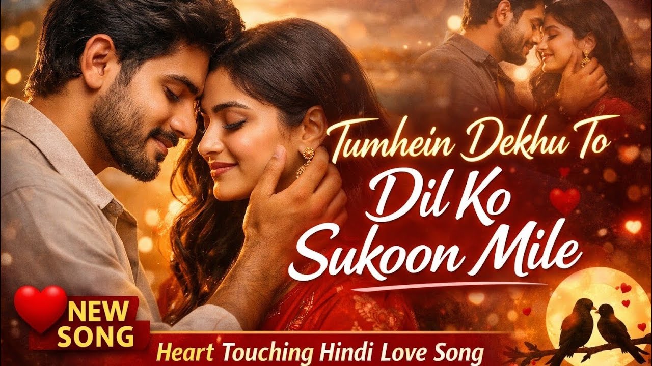 Tumhein Dekhu To Dil Ko Sukoon Mile ❤️ | Heart Touching Hindi Love Song | Official Music Video