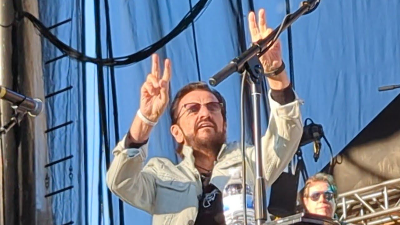 Ringo Starr FRONT ROW: part 1 of 2 at Chateau Ste Michelle Winery, Woodinville WA, 2023 June 04