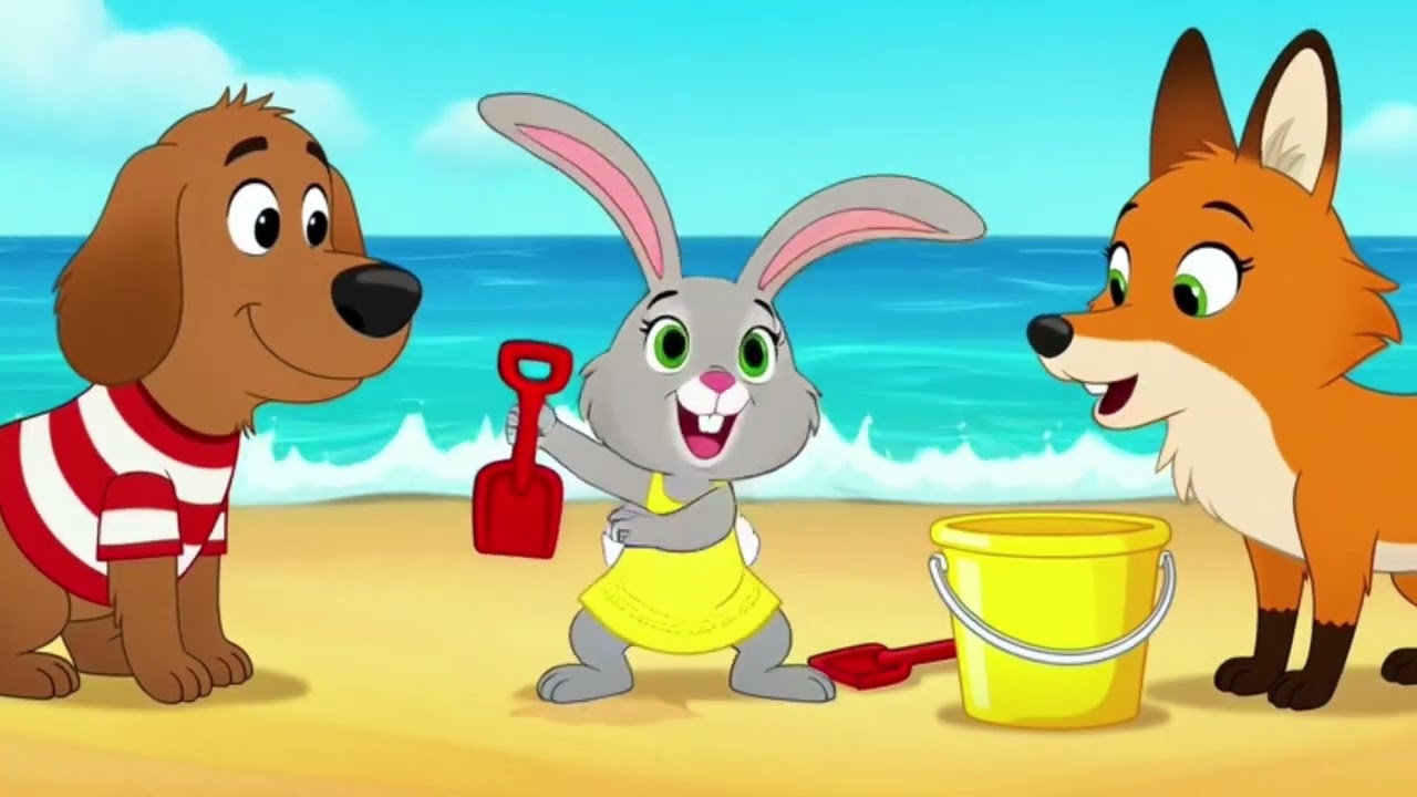 Bright, cheerful, kid friendly animation