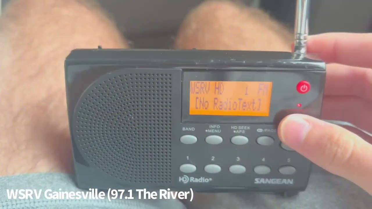 Atlanta GA FM Bandscan October 15 2023
