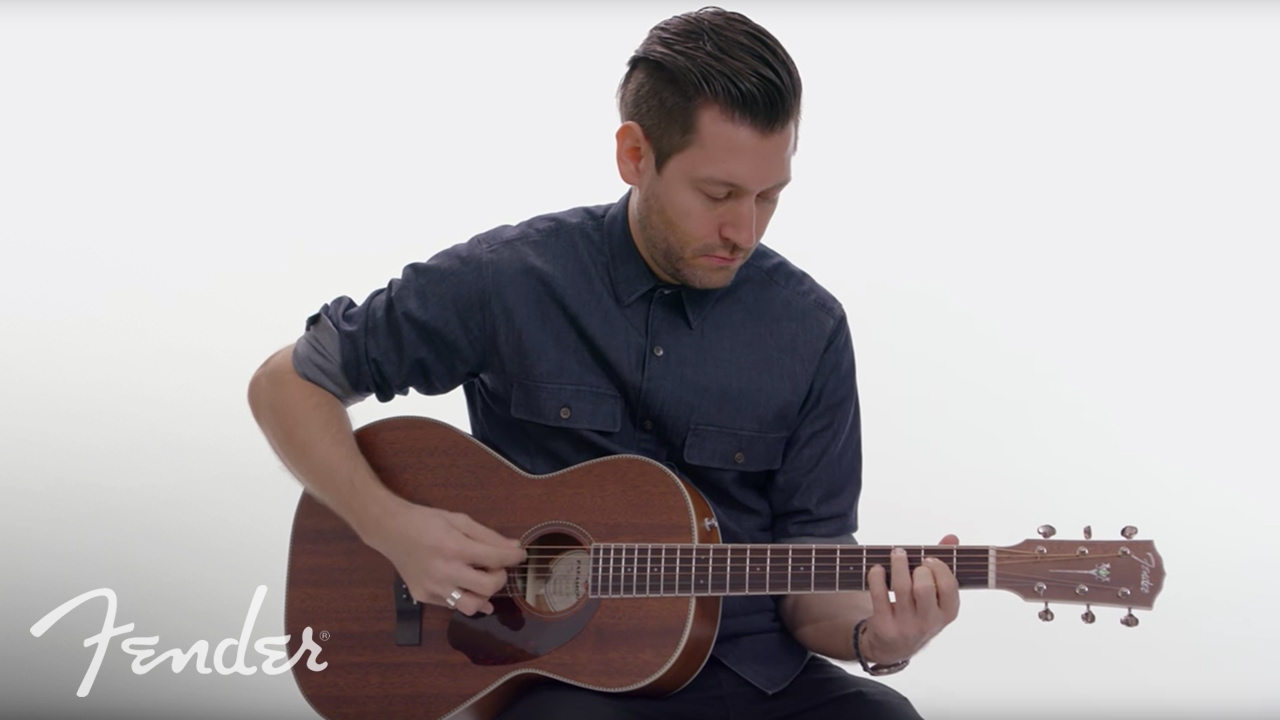 Fender PM-2 Parlor All-Mahogany NE | In-Depth Look | Fender
