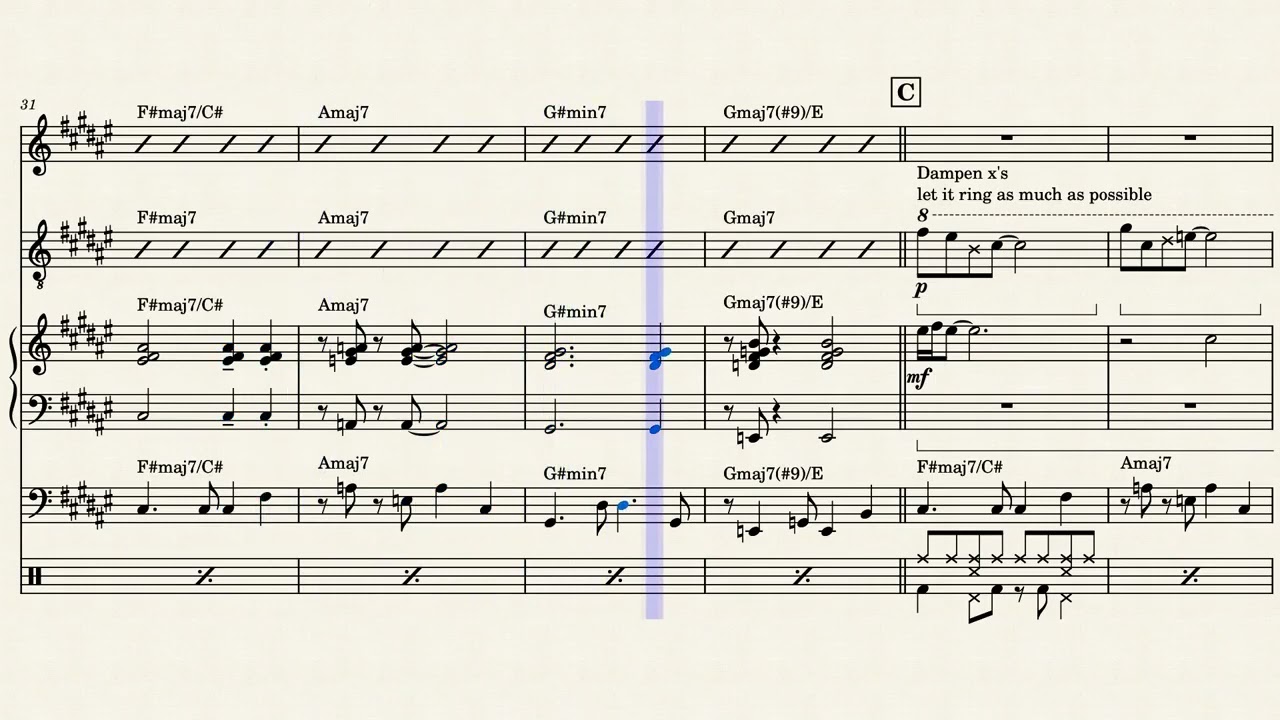 Moseni Lotus - Yume 2kki 【ゆめ２っき】(Jazz Arr.)