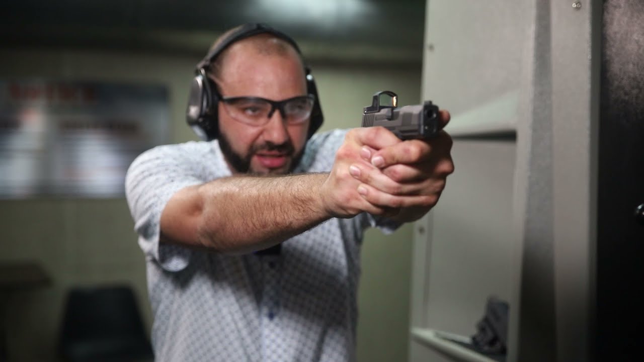 How to train at the Indoor Range Ft. Sig Sauer P365X