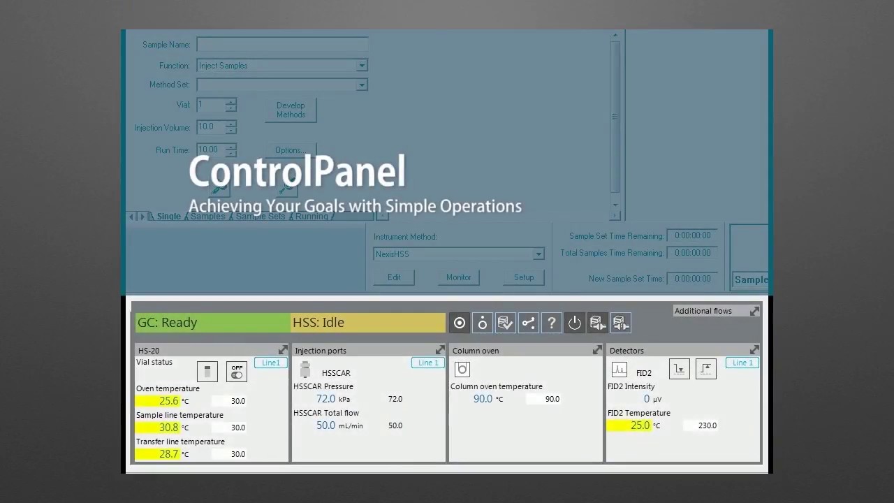 Shimadzu GC Driver for Waters Empower Software [ControlPanel]