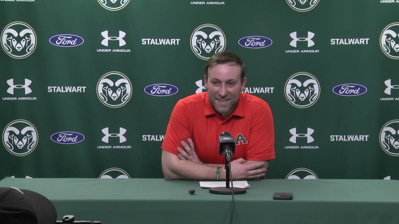 Colorado State Basketball (M): Ali Farokhmanesh Post-Game (San Diego State)