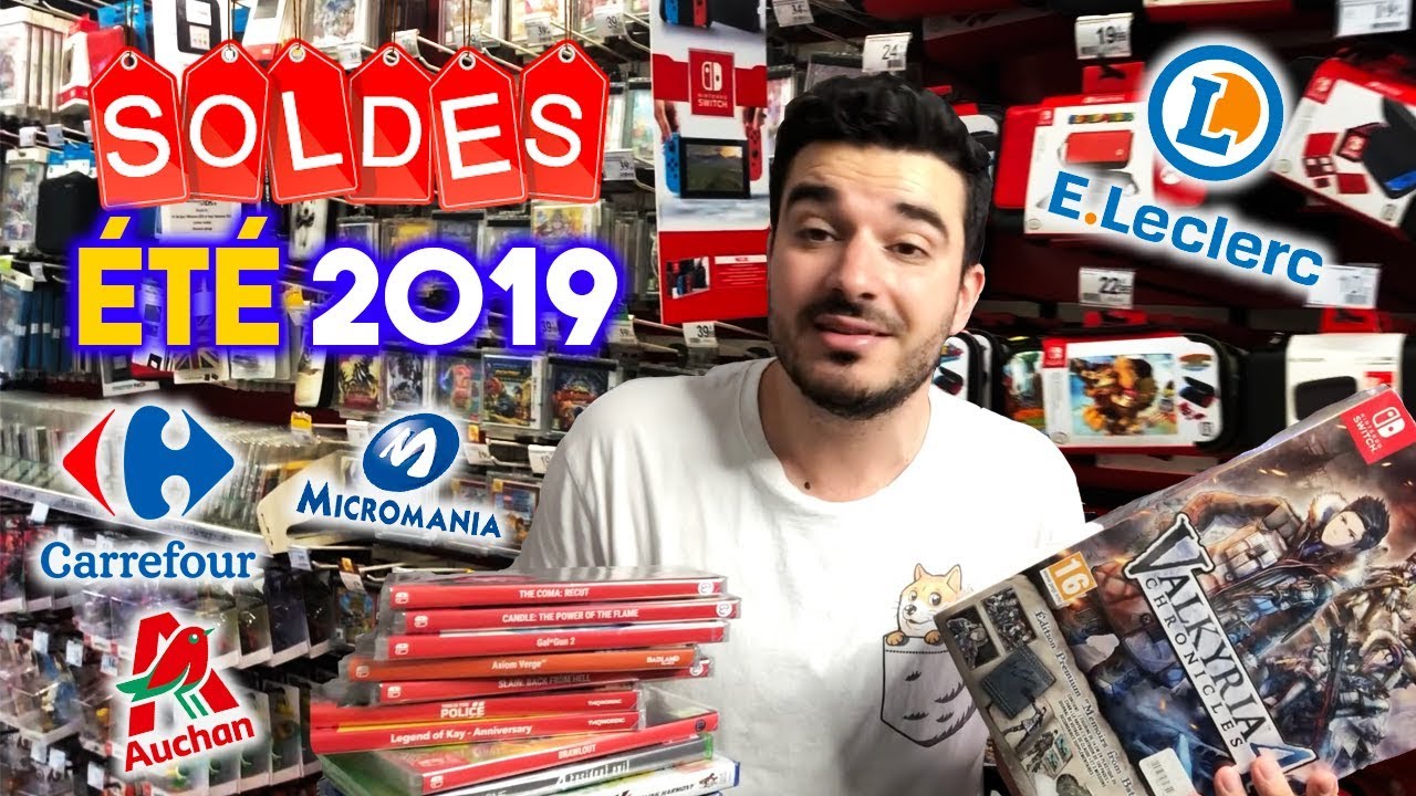 LES SOLDES D'&Eacute;T&Eacute; JEUX VID&Eacute;O 2019: LE FESTIVAL NINTENDO SWITCH!