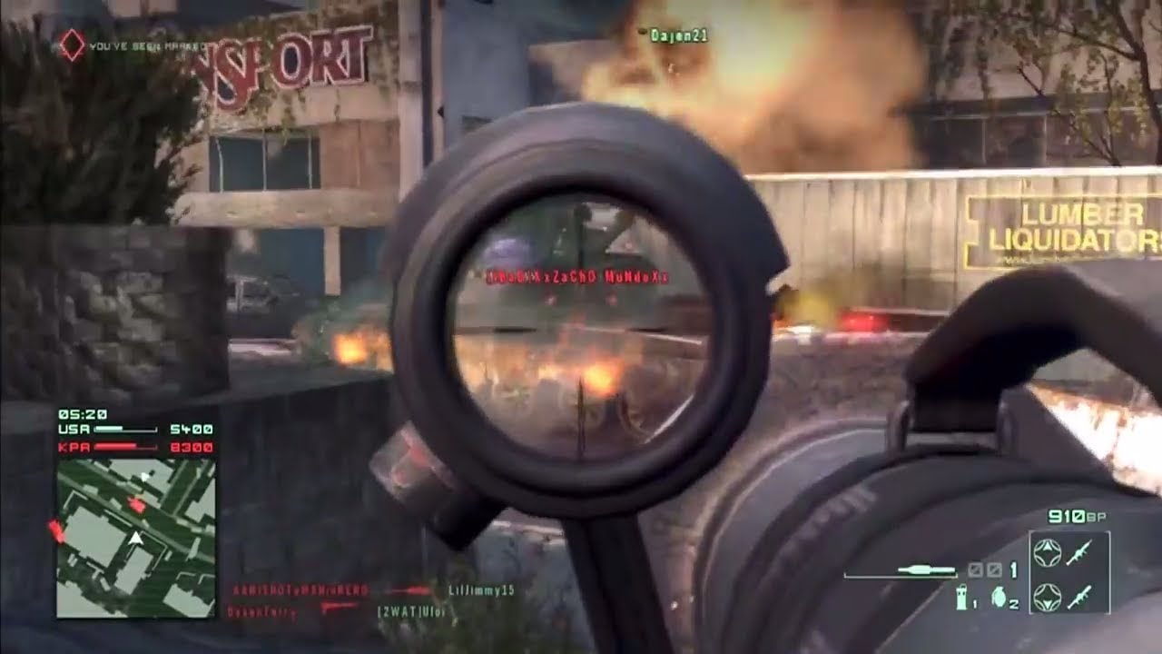 Why 402THUNDER402 Doesn't Play HOMEFRONT Multiplayer