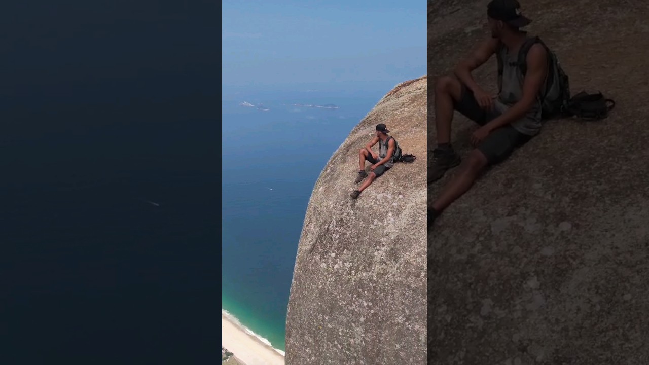 Pedra da G&aacute;vea - Rio de Janeiro Drone. #travel #montain #brazil #riodejaneiro