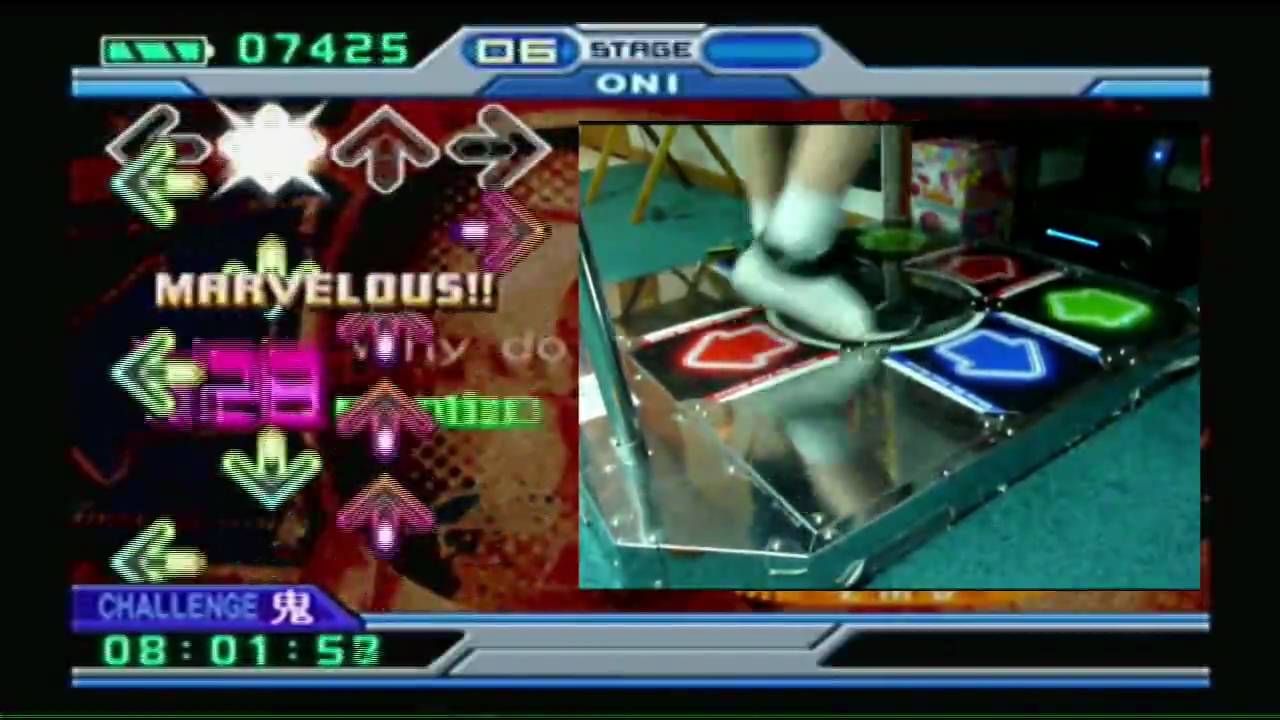 Kon - LEGEND ROAD Challenge Course PASS!!! on Dance Dance Revolution EXTREME (PS2, Japan)