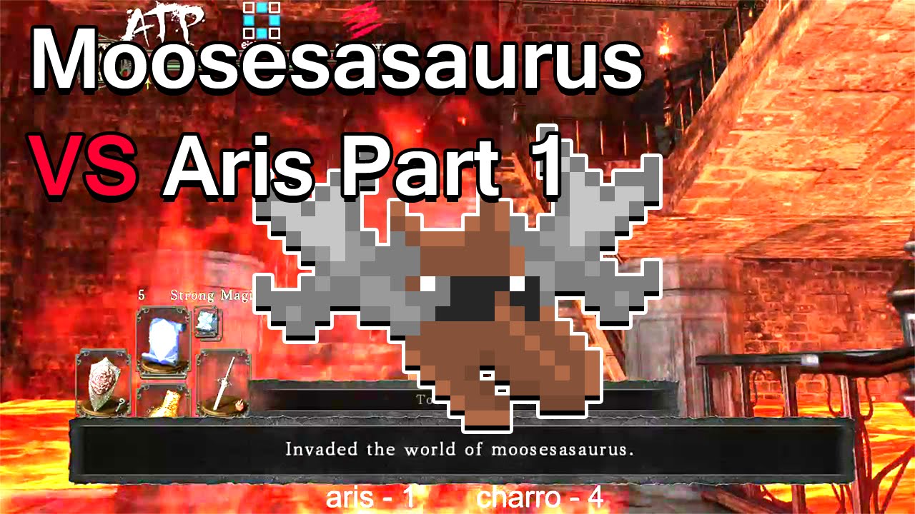 Moose vs Aris in Dark Souls 
