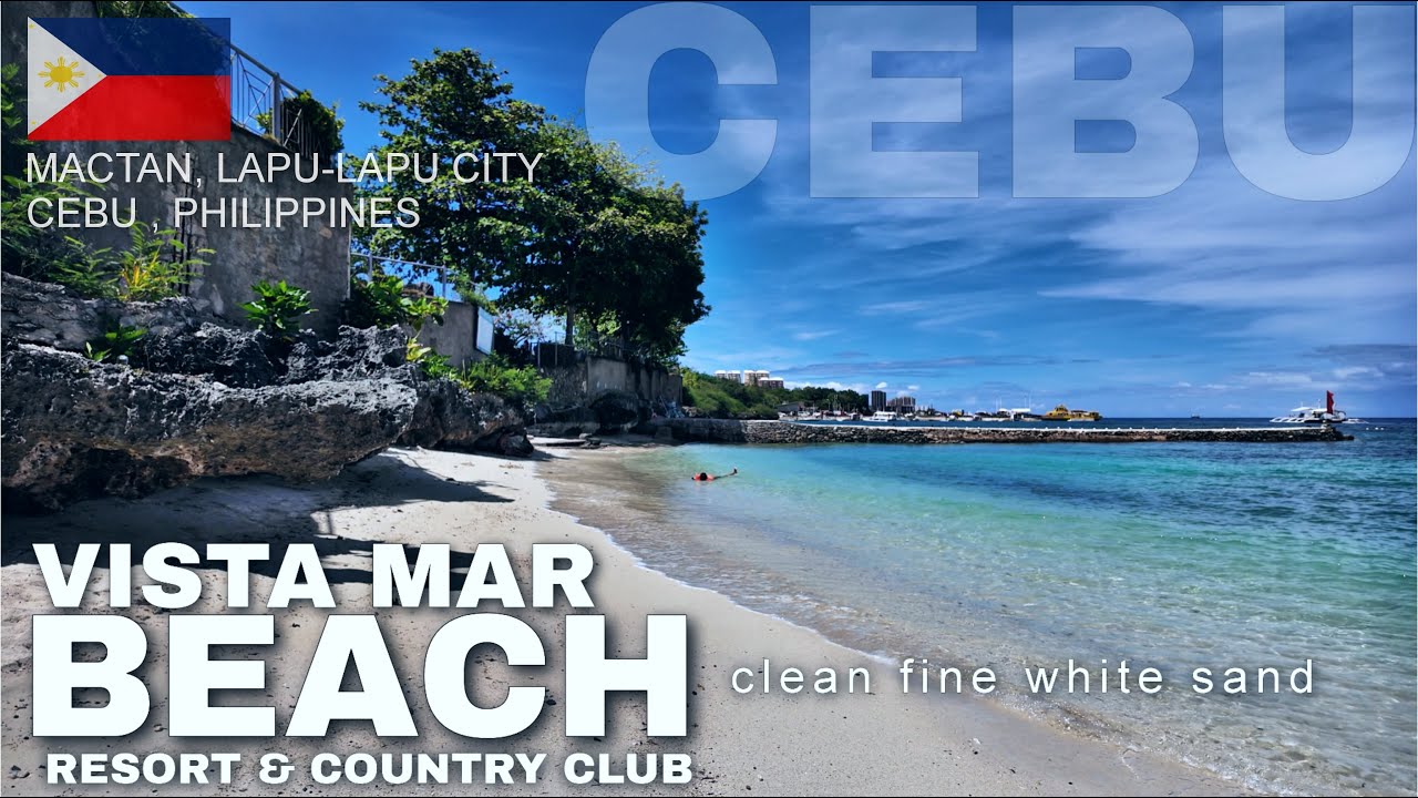 CEBU: Vista Mar Beach Resort, Affordable White sand beach near Mactan Newtown Lapu-Lapu City