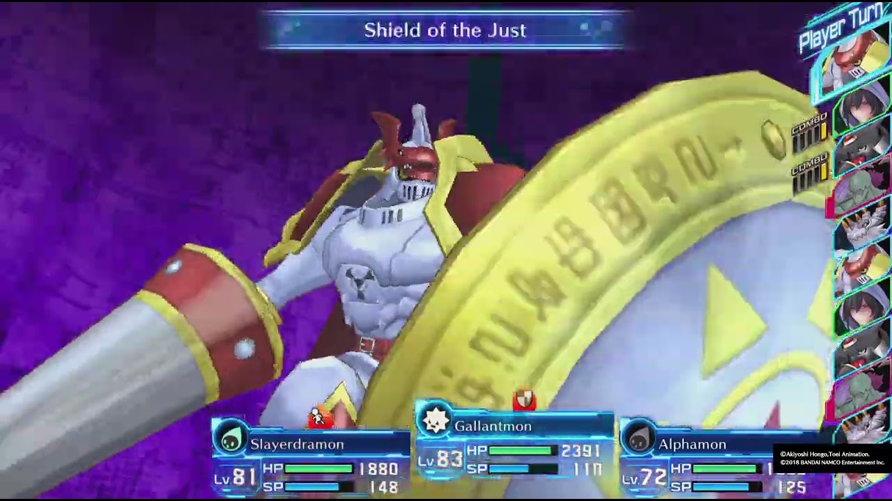 Digimon Story: Cyber Sleuth - Hacker's Memory Vs Arcadiamon Mega Boss fight
