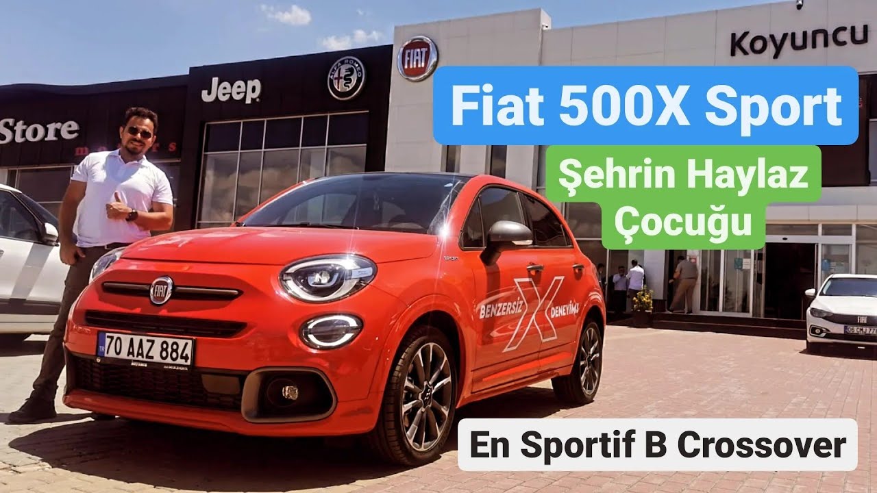 Fiat 500X Sport 2021 İnceleme 1.3 Turbo 150 Bg / En Hızlı B SUV