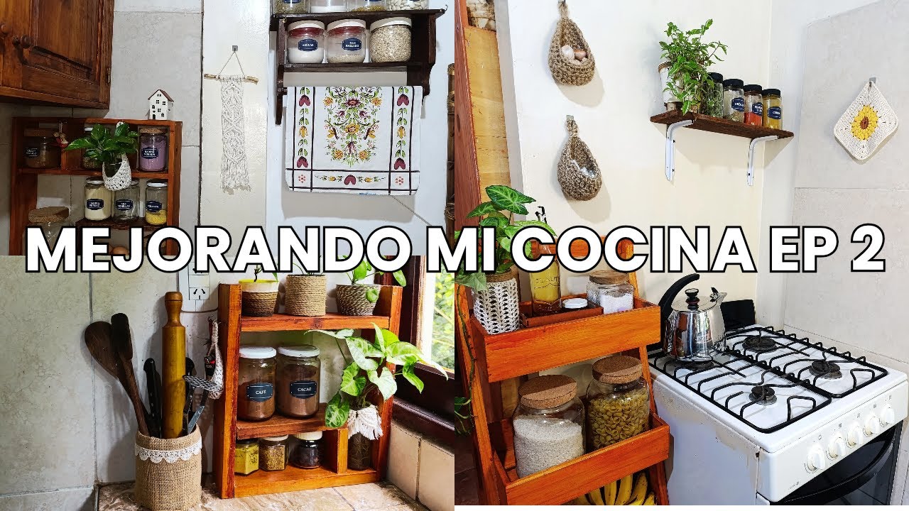 Creando una cocina más bonita. Decoración artesanal Ep2