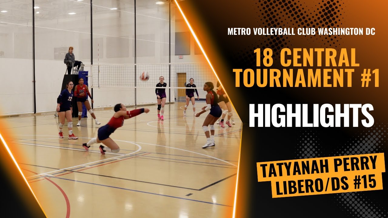 Tatyanah Perry (#15) | Libero/DS Highlights | Columbia Tournament | METRO VBC 18 Central