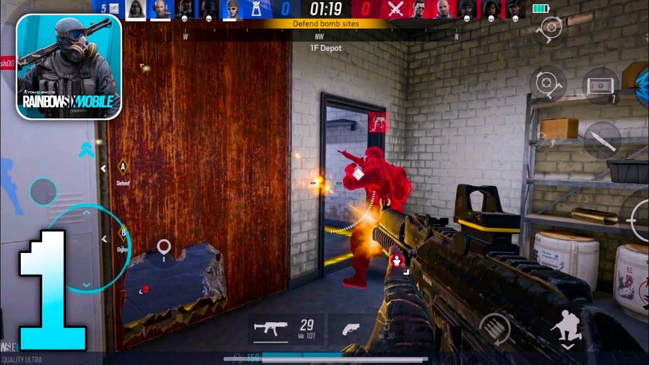 New Rainbow Six Mobile - Gameplay Walkthrough Part 1 - Tutorial (iOS, Android)