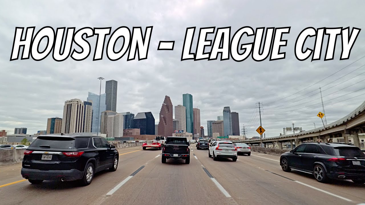 Houston, Texas to League City, Texas! Drive with me on a Texas highway!