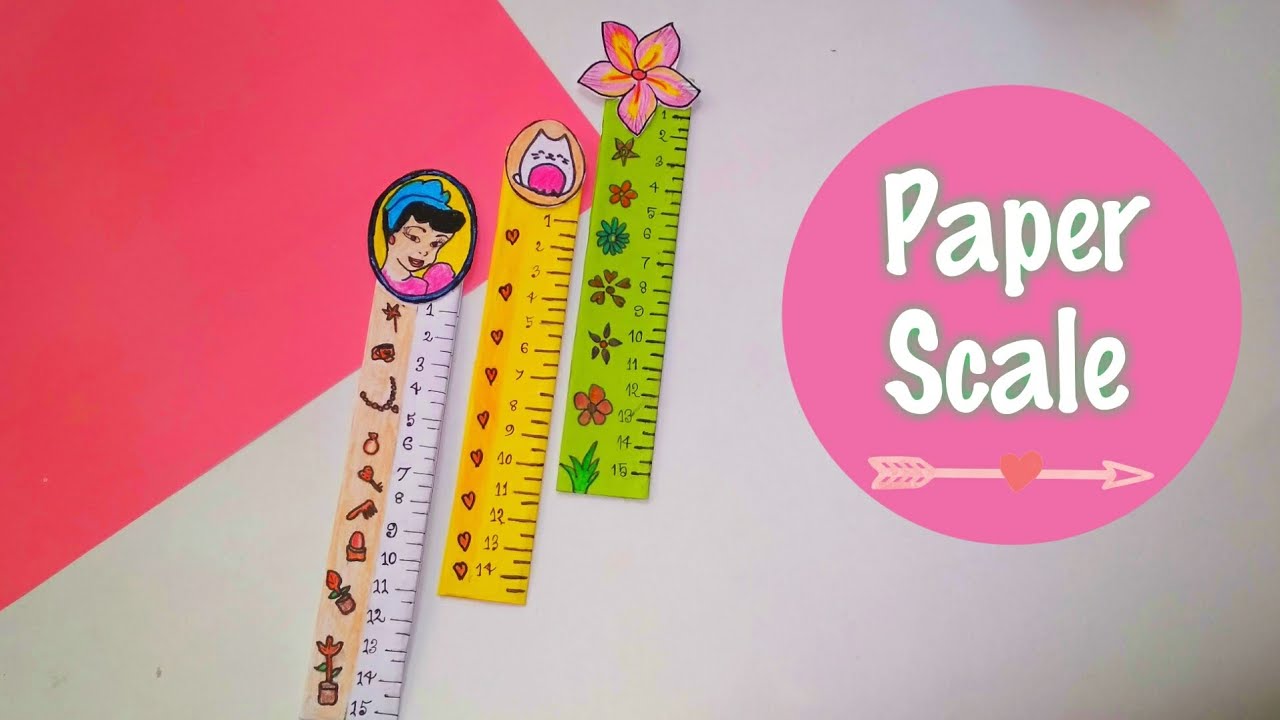 How to make scale/School origami crafts/kids favourite scale/DIY/Paper crafts