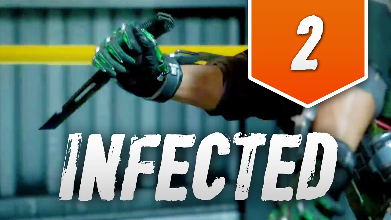 COD: Advanced Warfare - Infected Live - Multiplayer Gameplay #2 - SPIKE DRONE FTW!