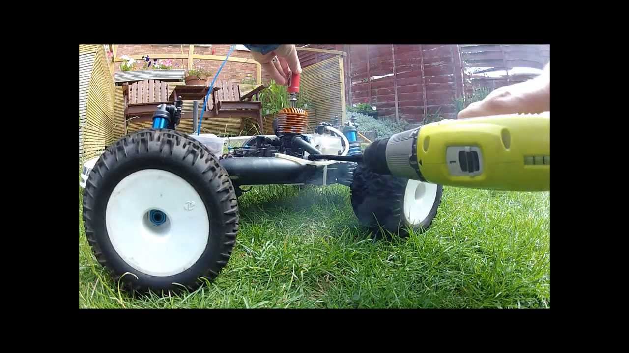 1st startup of my ebay used nitro losi lst2