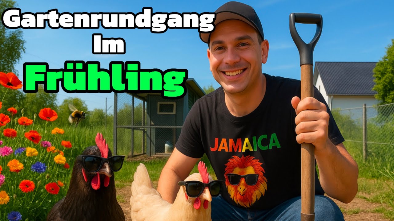 Gartenrundgang im Frühling! Ich glaube wir haben zu viele Tomaten