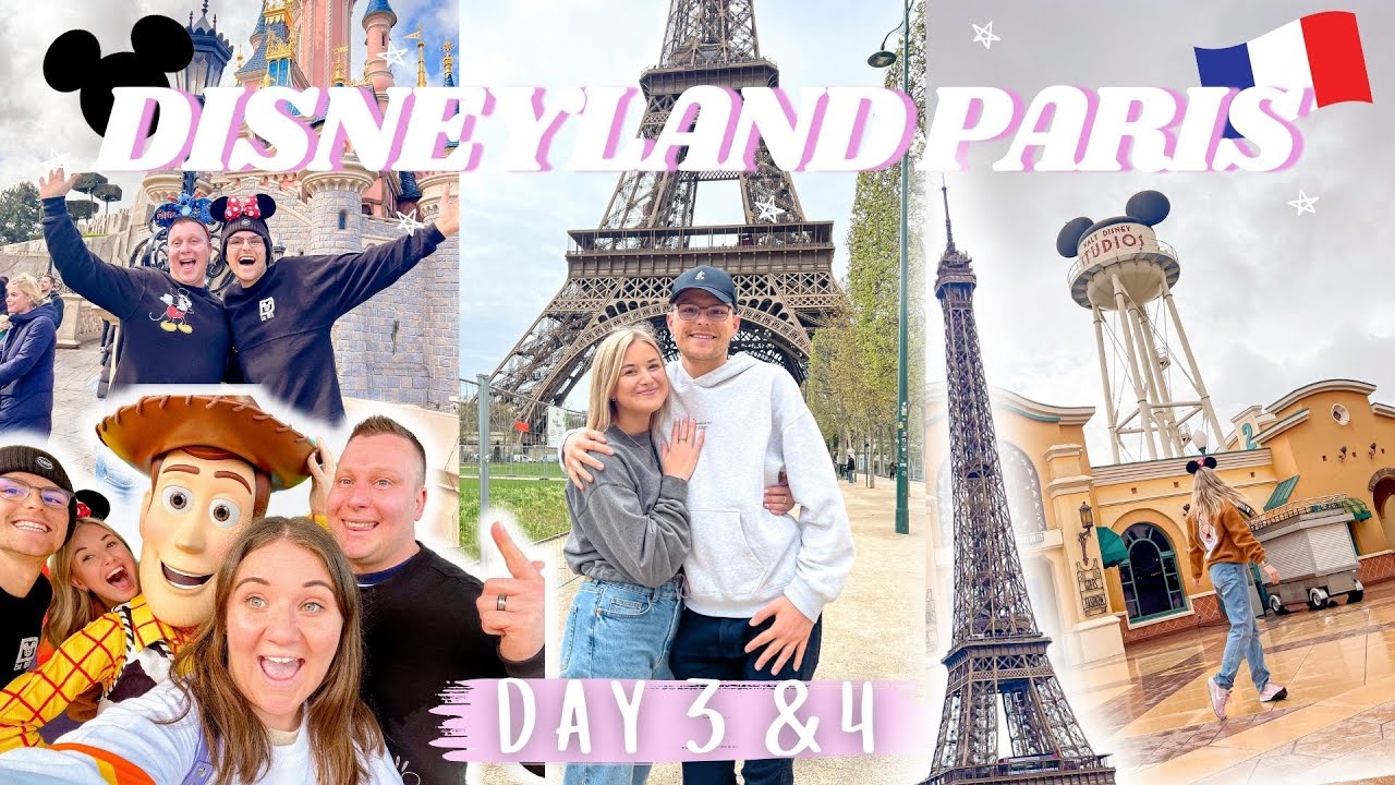 DISNEYLAND PARIS 🐭🇫🇷 | DAY 3&4 | Silver Spur steakhouse, the Eiffel Tower & a very expensive lunch 😱