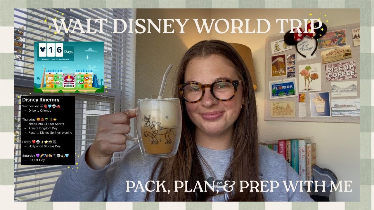 How I Plan & Pack for Disney World | Planning, Packing, & Budget-Friendly Trip Tips ✨🫧🩵🍿🎠
