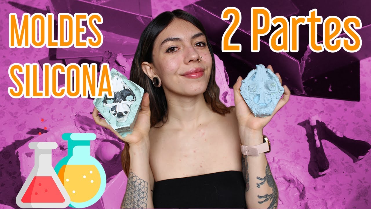 CÓMO HACER MOLDES DE SILICONA DE 2 PARTES | Malu a la obra 🛠️🔥