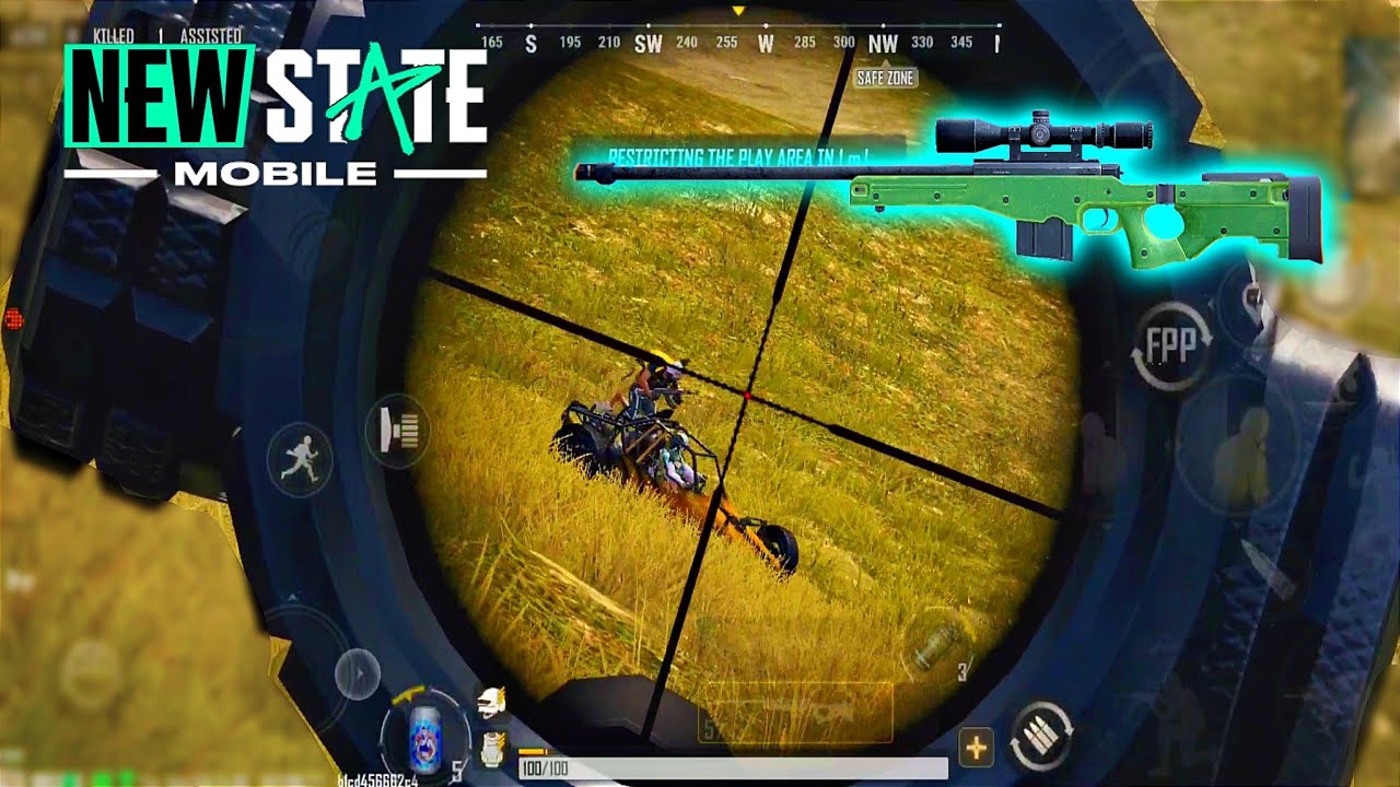 WOW😍 KING OF SNIPER | PUBG NEW STATE