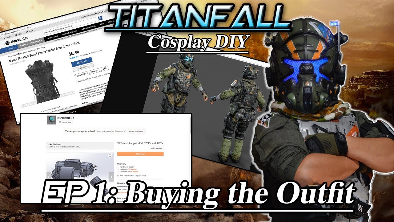 Titanfall Cosplay Ep.1: Buying the Outfit