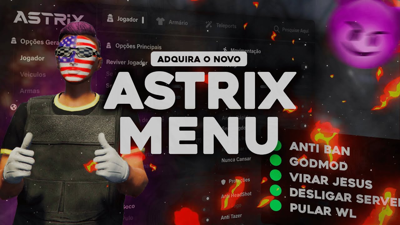 Astrix Menu - Showcase